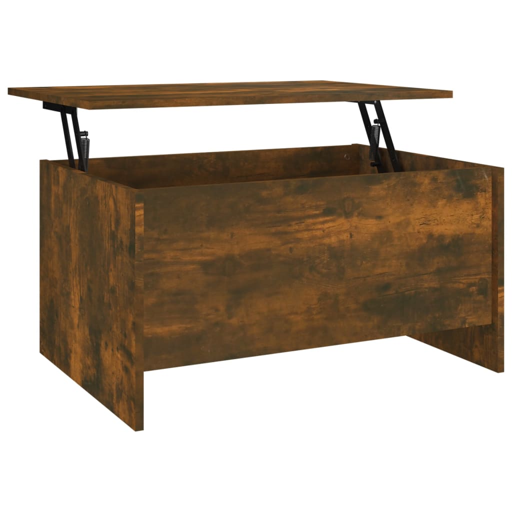 Stolić za kavu boja hrasta 80x55,5x41,5 cm konstruirano drvo