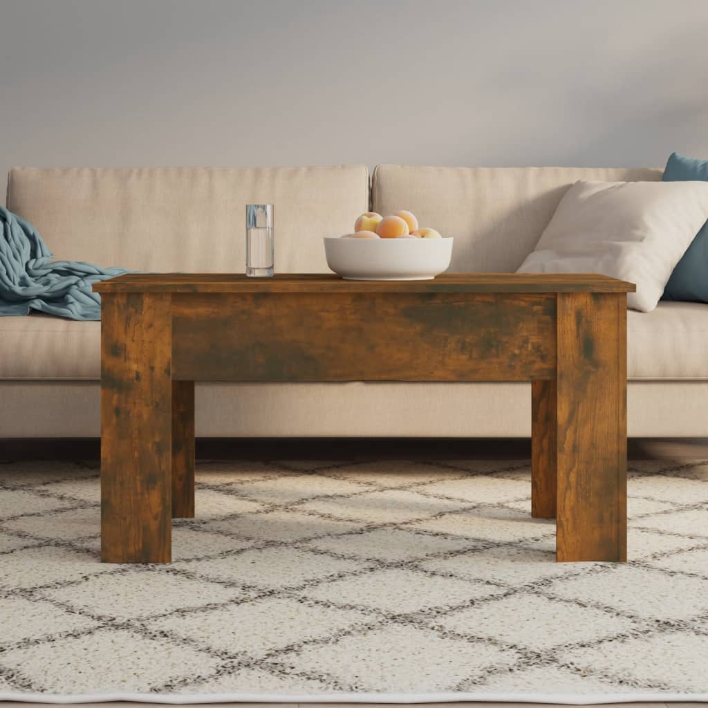Stolić za kavu boja hrasta 101x49x52 cm konstruirano drvo