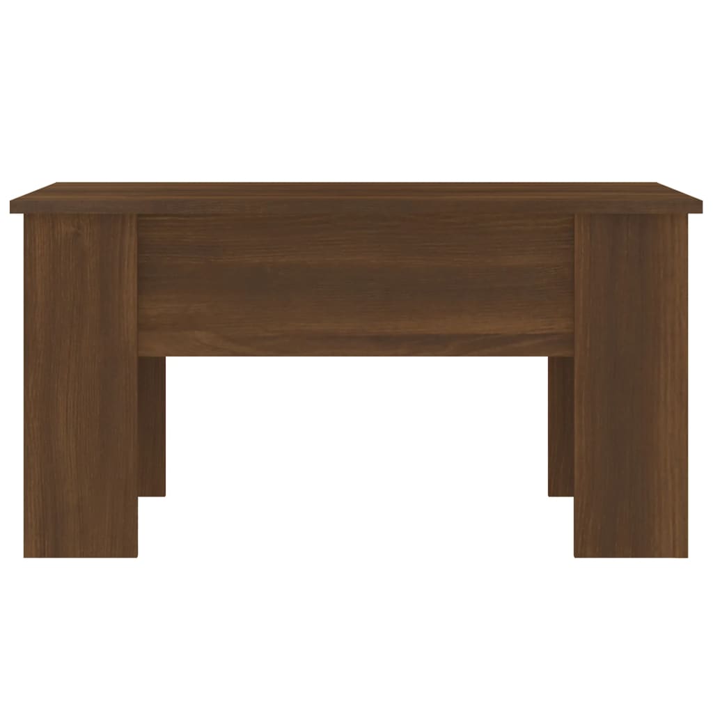 Stolić za kavu smeđi hrast 79 x 49 x 41 cm konstruirano drvo