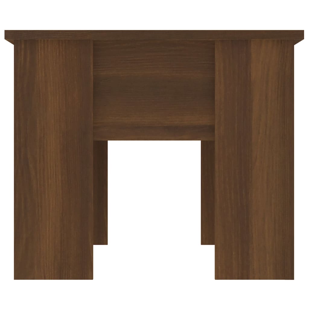 Stolić za kavu smeđi hrast 79 x 49 x 41 cm konstruirano drvo