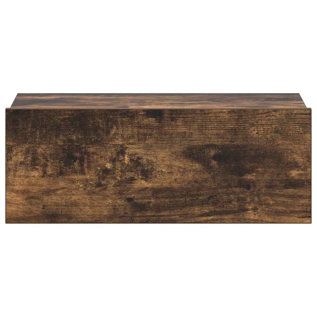 Viseći noćni ormarići 2 kom boja hrasta 40 x 30 x 15 cm drveni
