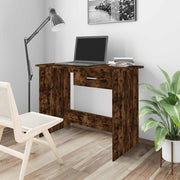 Radni stol boja dimljenog hrasta 100x50x76 cm konstruirano drvo