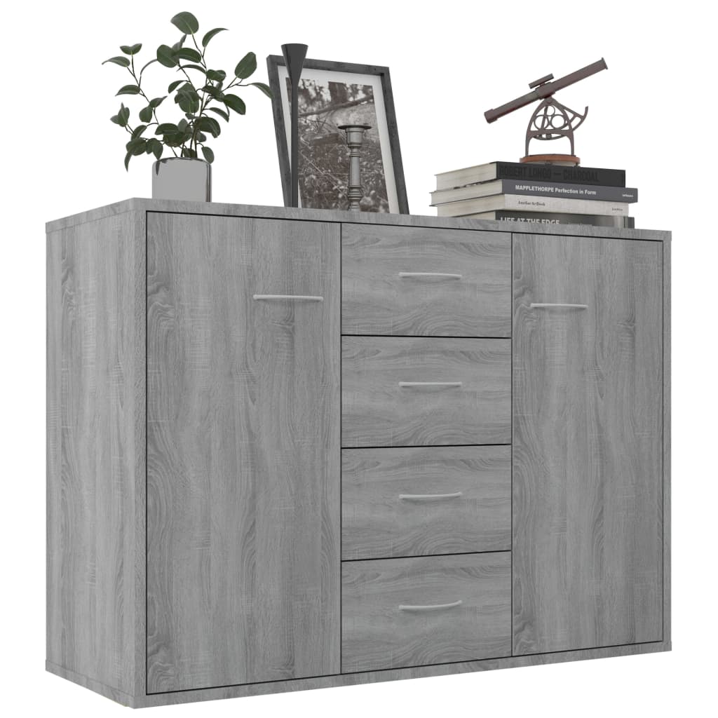 Komoda boja hrasta sonome 88 x 30 x 65 cm od konstruiranog drva