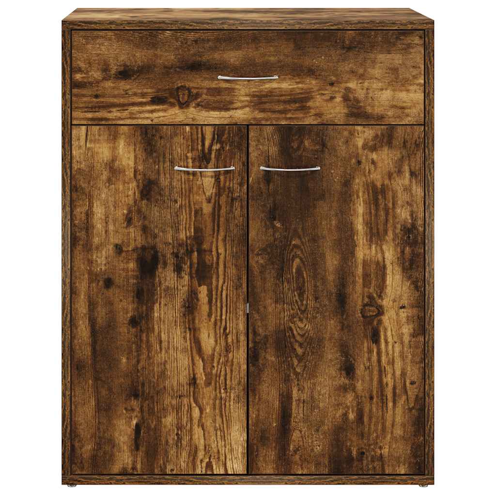 Komoda boja dimljenog hrasta 60x30x75 cm od konstruiranog drva