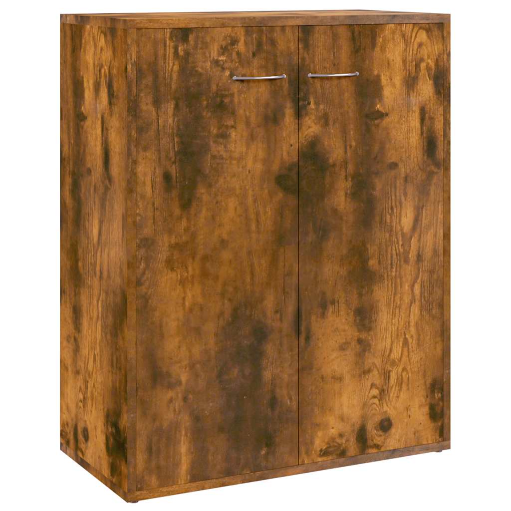 Komoda boja dimljenog hrasta 60 x 30 x 75 cm konstruirano drvo
