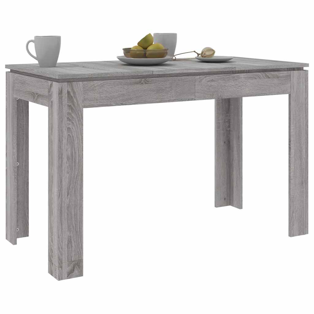 Blagovaonski stol boja hrasta 120x60x76 cm konstruirano drvo