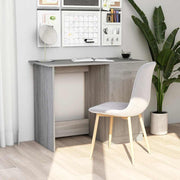 Radni stol boja hrasta sonome 100x50x76 cm konstruirano drvo Siva