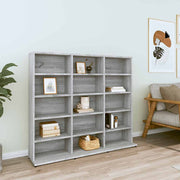 Ormarić za CD-ove boja hrasta 100x23x89,5 cm konstruirano drvo