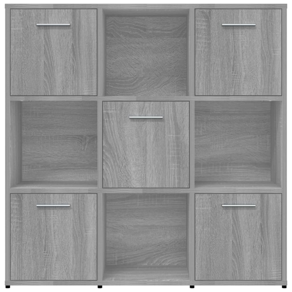 Ormarić za knjige boja hrasta 90 x 30 x 90 cm konstruirano drvo