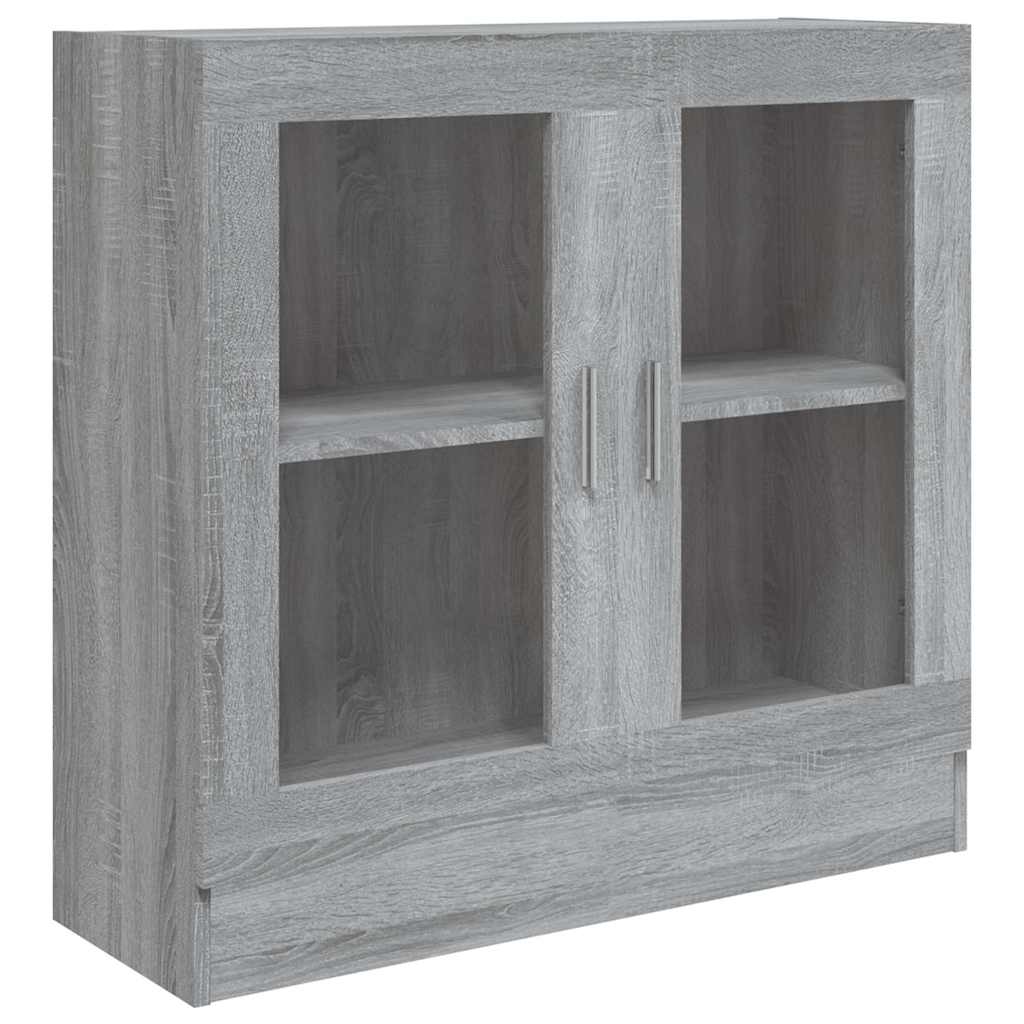 Vitrina boja hrasta sonome 82,5x30,5x80 cm konstruirano drvo