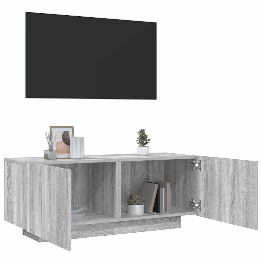 TV ormarić boja hrasta sonome 100x35x40 cm konstruirano drvo