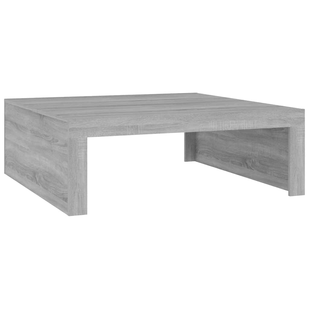 Stolić za kavu boja hrasta 100 x 100 x 35 cm konstruirano drvo