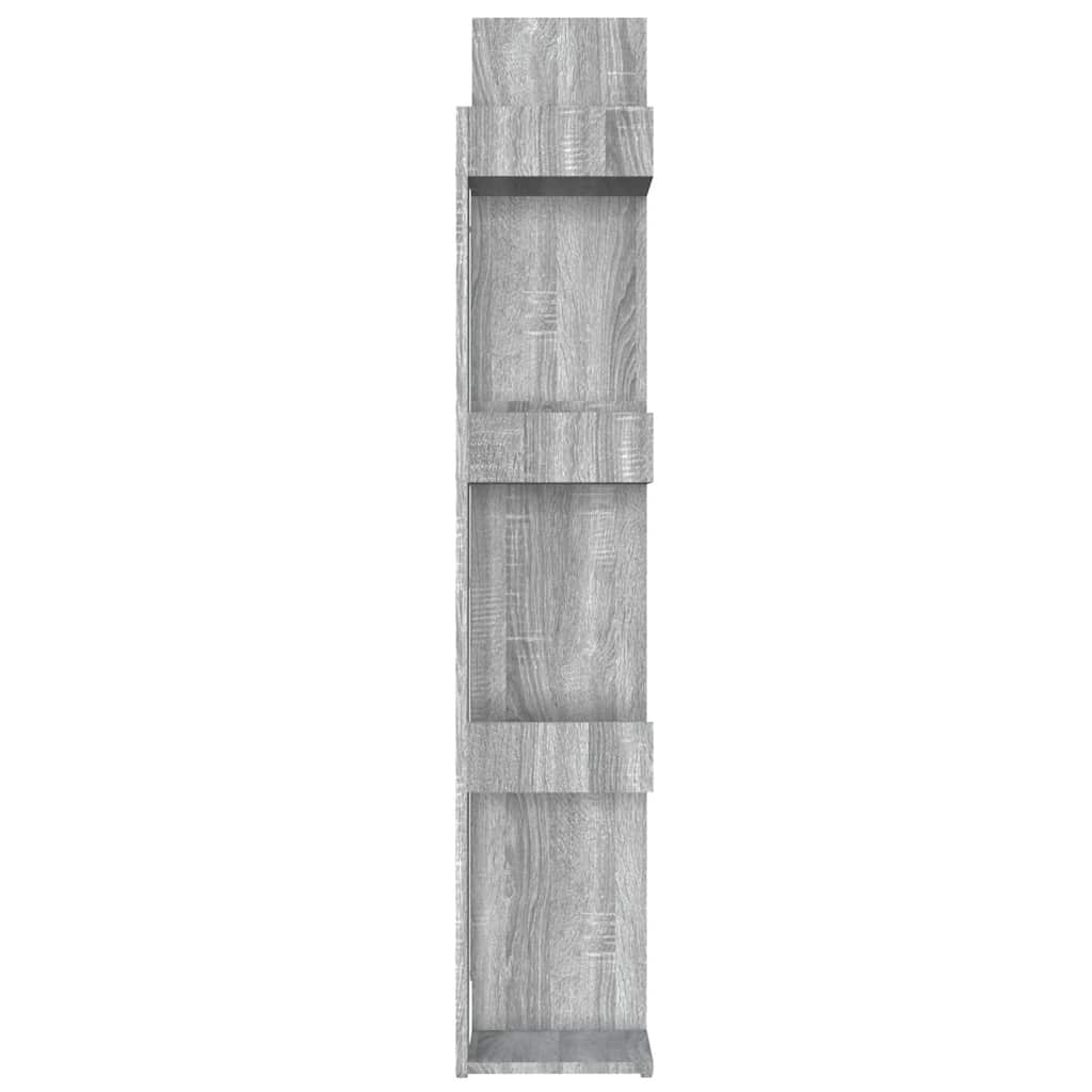 Ormarić za knjige boja hrasta 86x25,5x140 cm konstruirano drvo