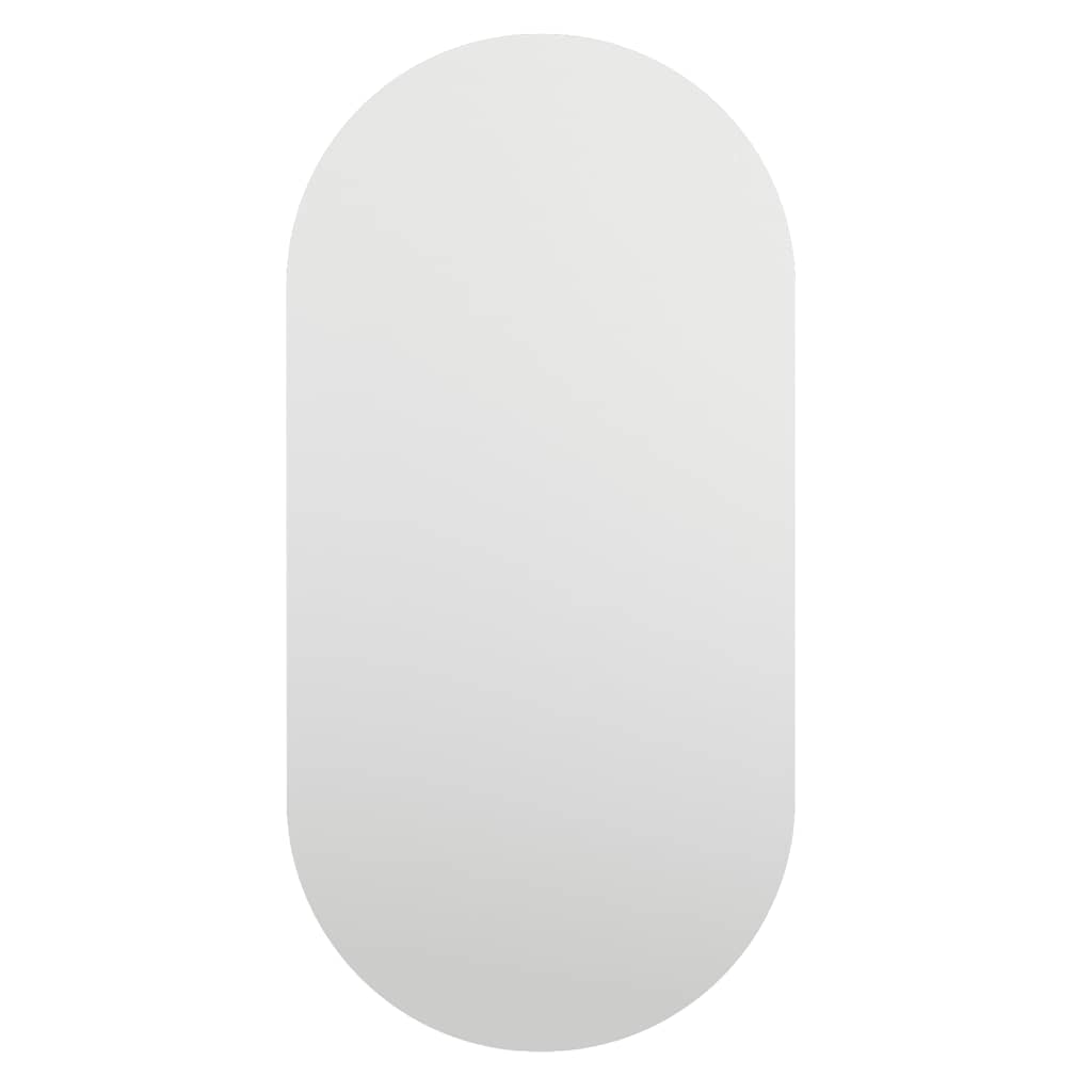 Ogledalo s LED svjetlima 60 x 30 cm stakleno ovalno