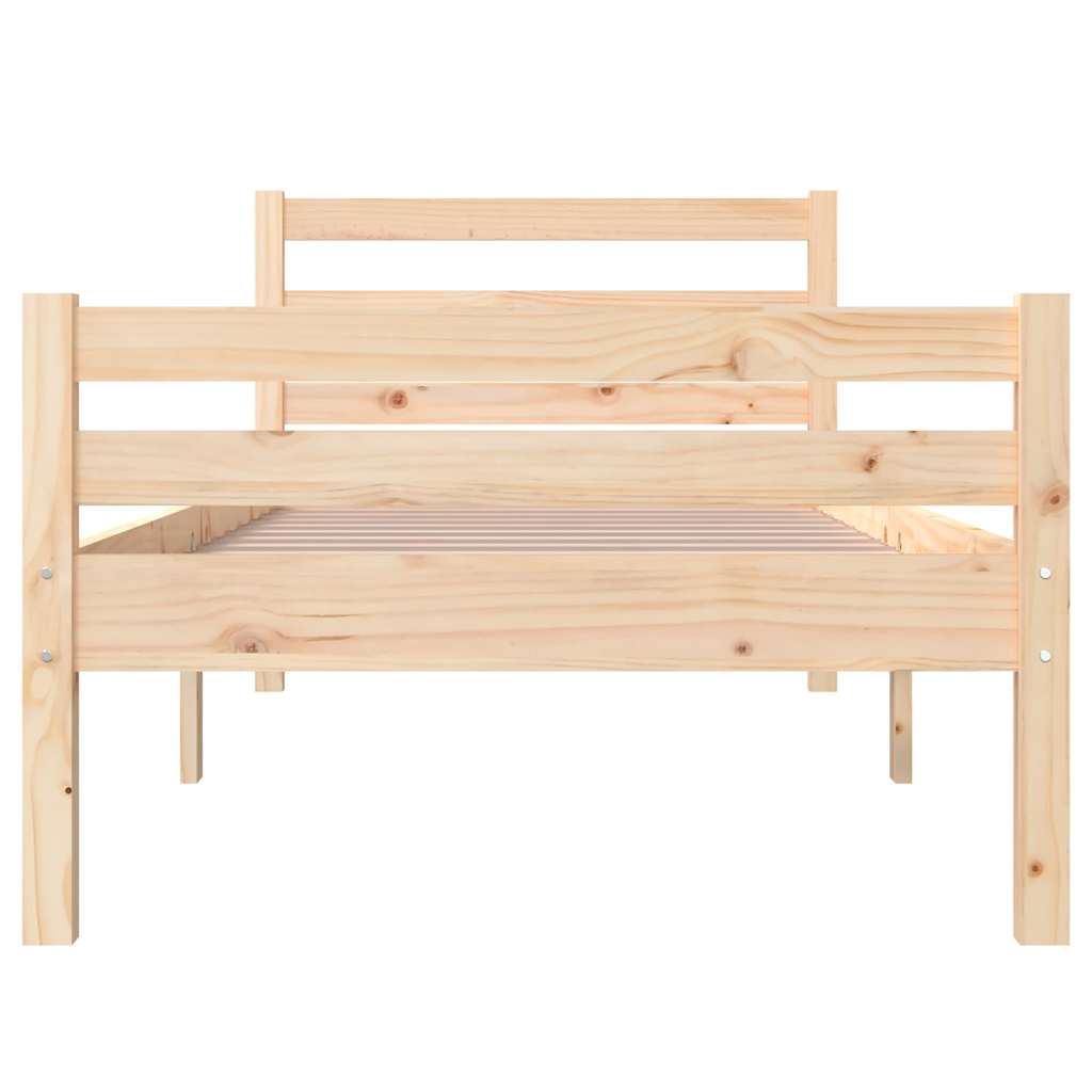 Okvir za krevet od masivnog drva 100 x 200 cm