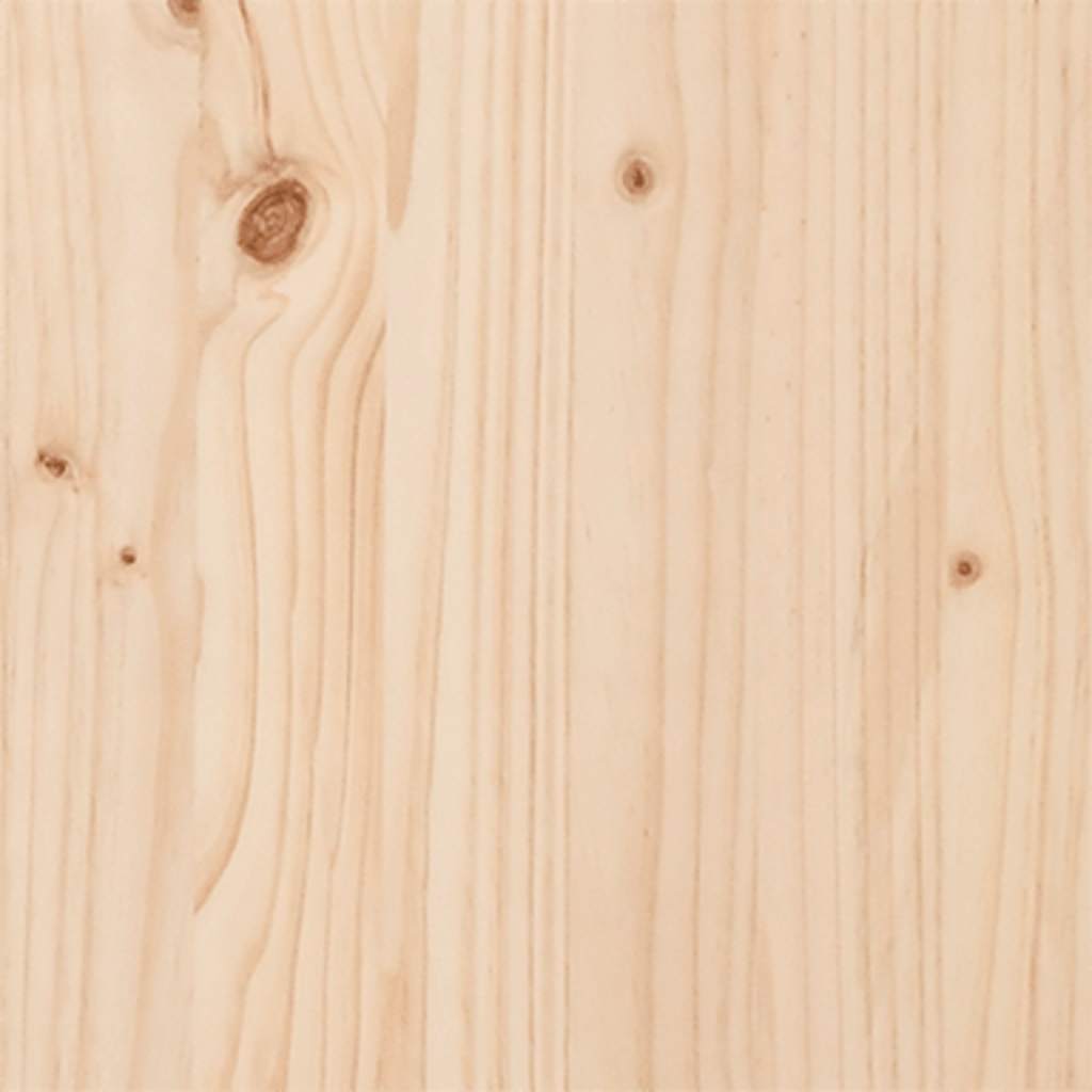 Okvir za krevet od masivnog drva 150 x 200 cm veliki bračni
