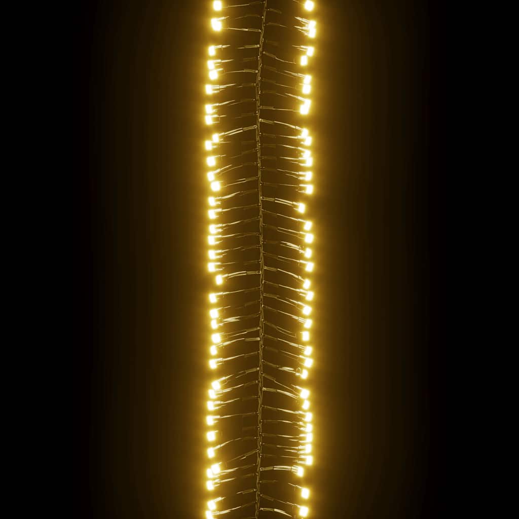 LED traka s 2000 LED žarulja topla bijela PVC