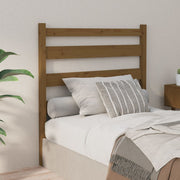 Uzglavlje za krevet boja meda 96 x 4 x 100 cm masivna borovina