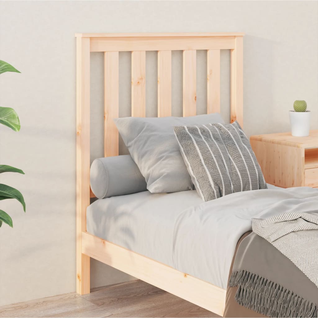 Uzglavlje za krevet 81 x 6 x 101 cm od masivne borovine