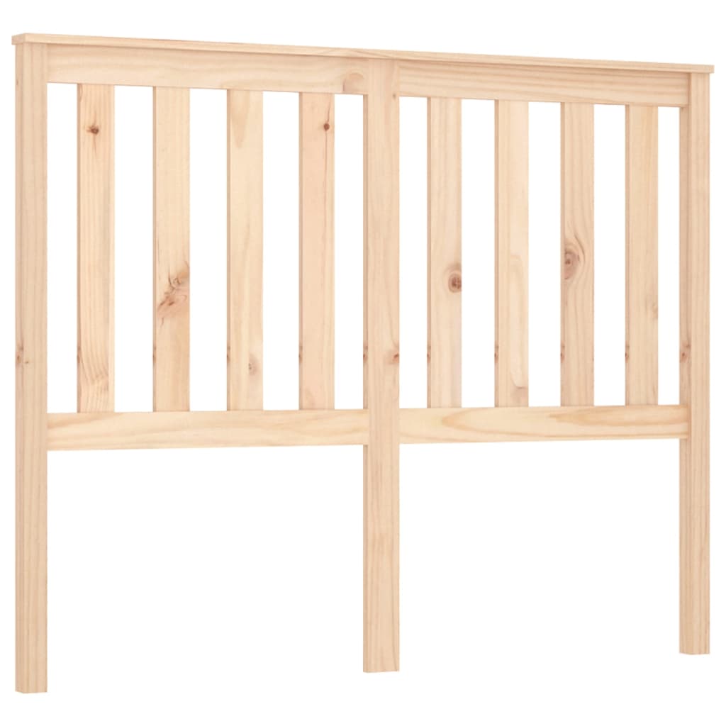 Uzglavlje za krevet 141 x 6 x 101 cm od masivne borovine