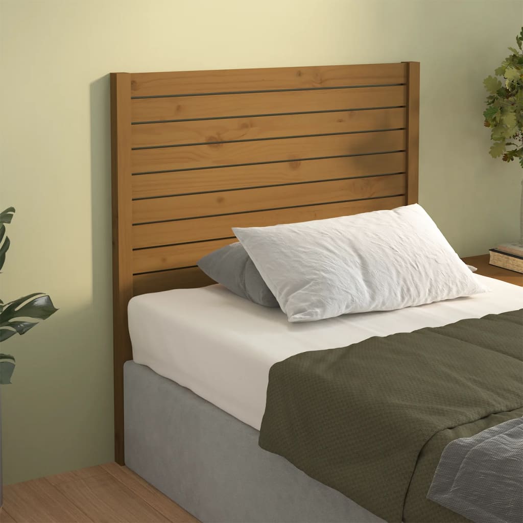 Uzglavlje za krevet 81 x 4 x 100 cm od masivne borovine