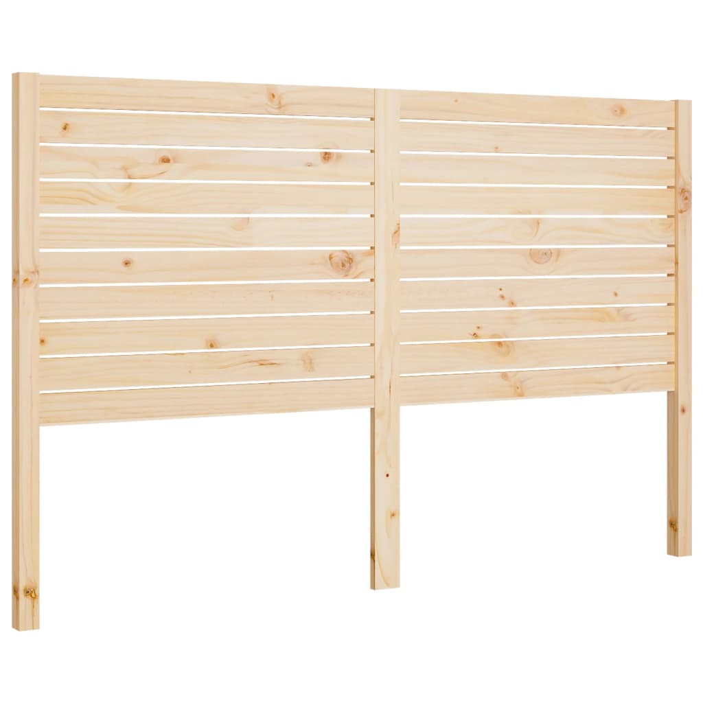 Uzglavlje za krevet 126 x 4 x 100 cm od masivne borovine