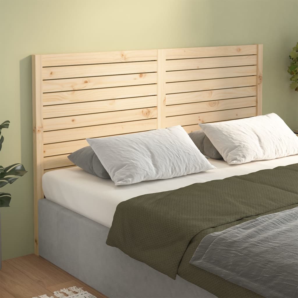Uzglavlje za krevet 126 x 4 x 100 cm od masivne borovine
