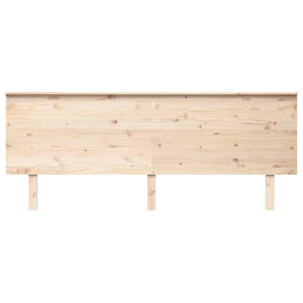 Uzglavlje za krevet 204 x 6 x 82,5 cm od masivne borovine