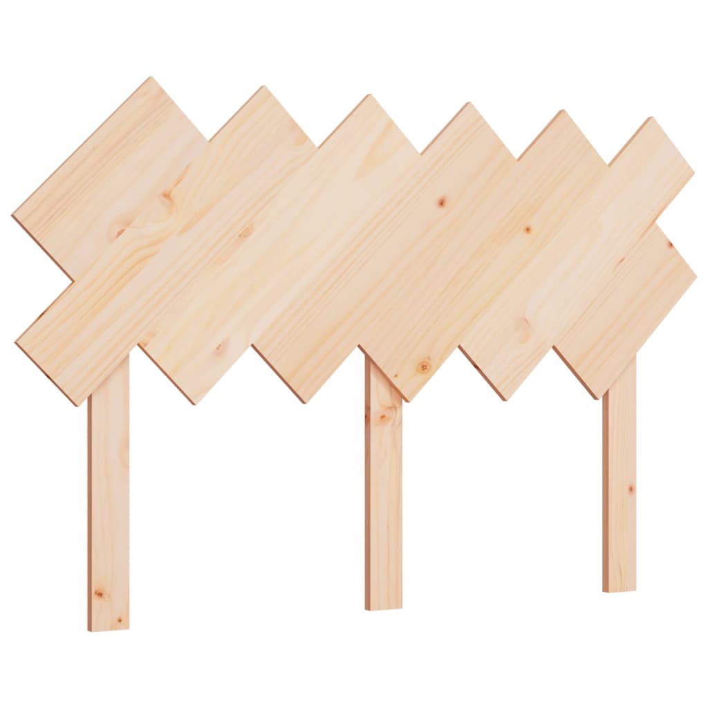 Uzglavlje za krevet 122,5x3x80,5 cm od masivne borovine
