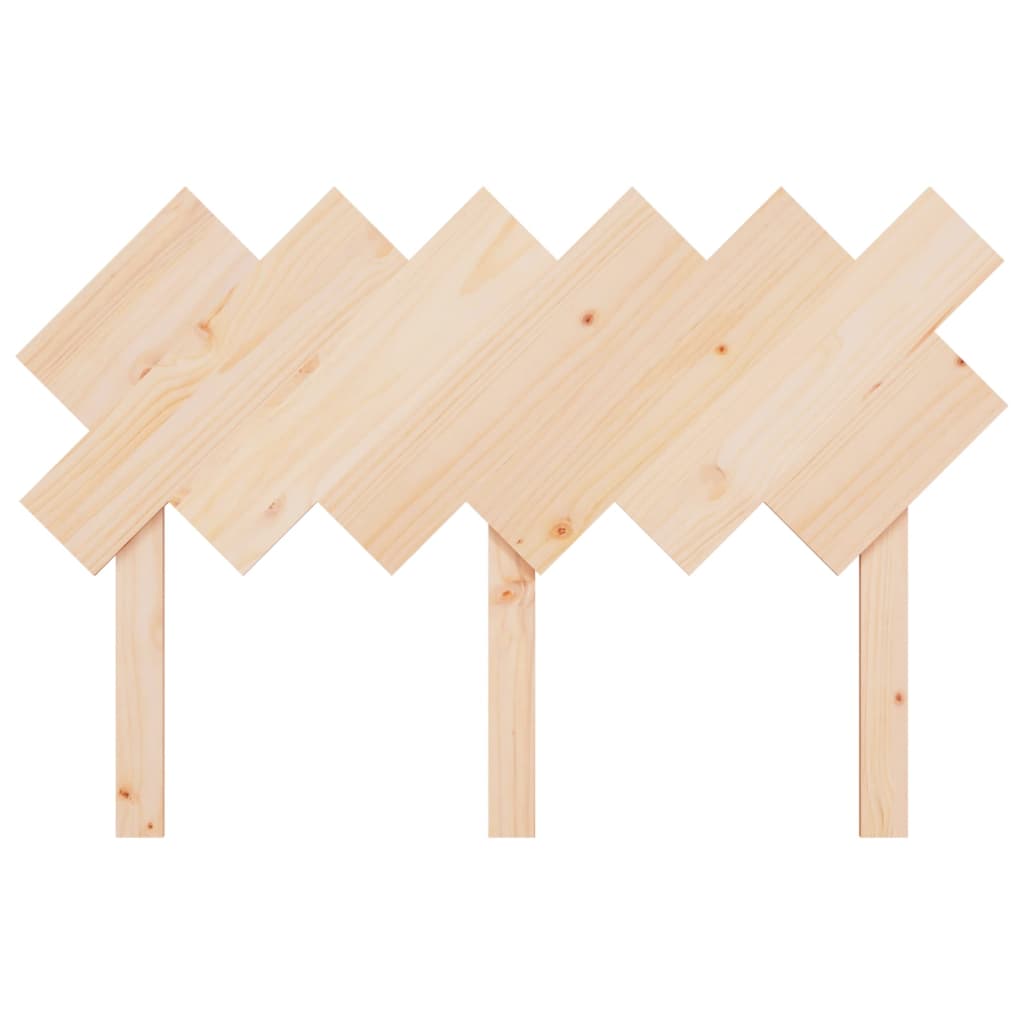 Uzglavlje za krevet 122,5x3x80,5 cm od masivne borovine