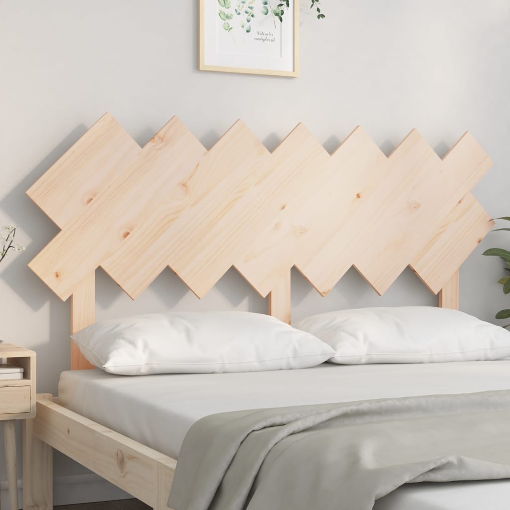 Uzglavlje za krevet 151,5x3x81 cm od masivne borovine