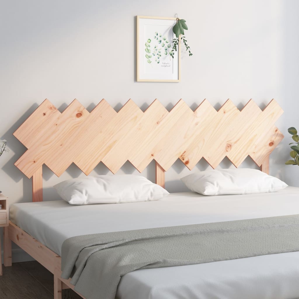 Uzglavlje za krevet 196x3x80,5 cm od masivne borovine