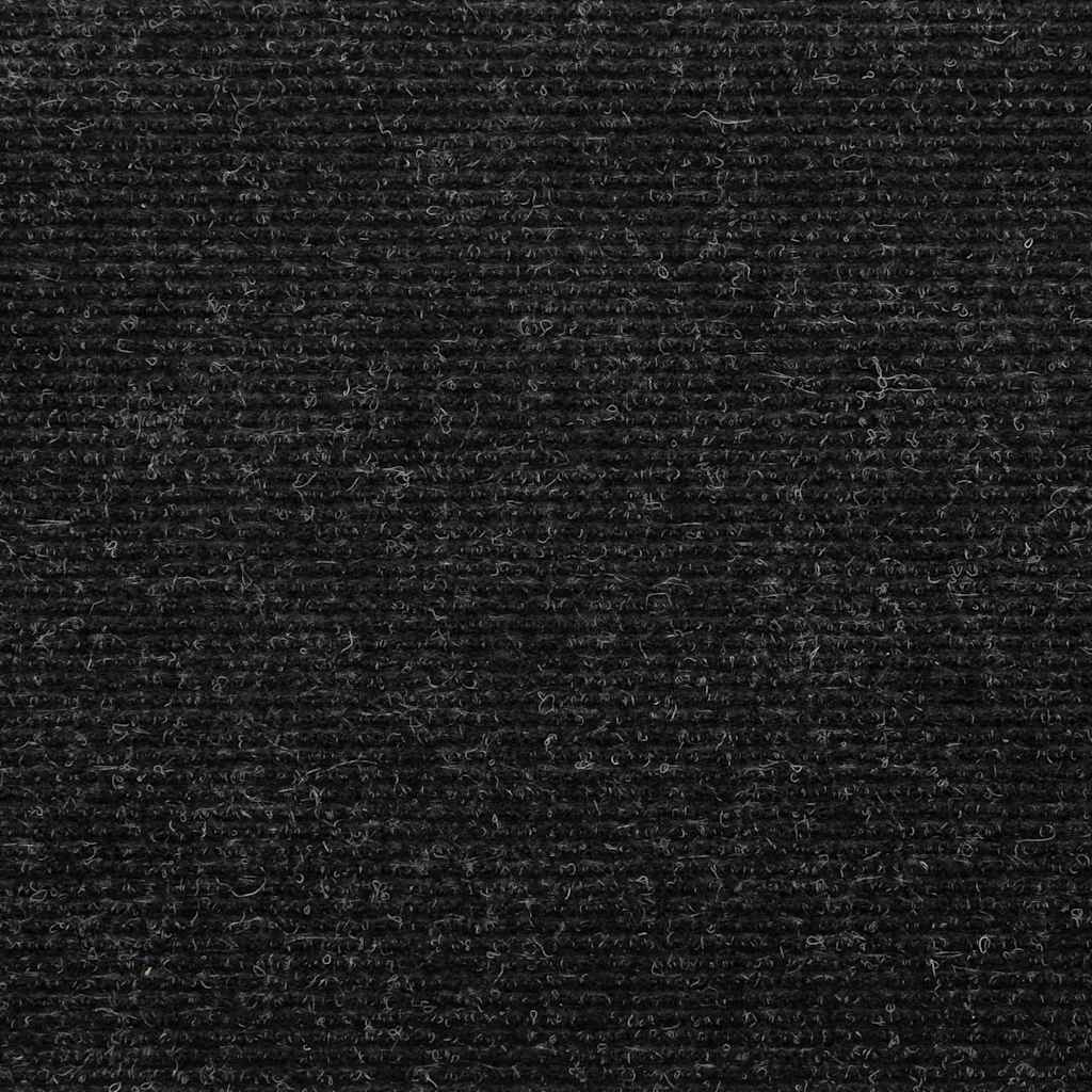Samoljepljivi otirači za stepenice 15kom 65x24,5x3,5cm antracit