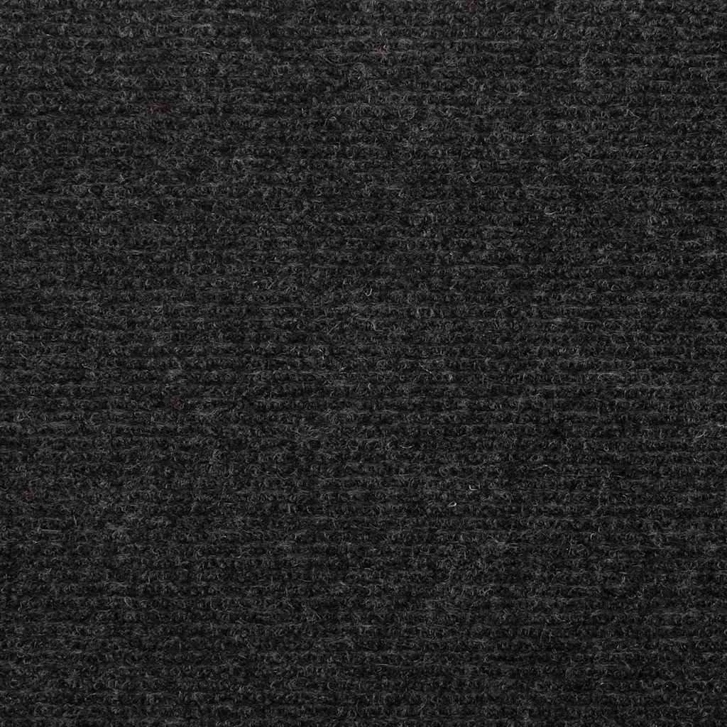 Samoljepljivi otirači za stepenice 15 kom 65x24,5x3,5 cm crni