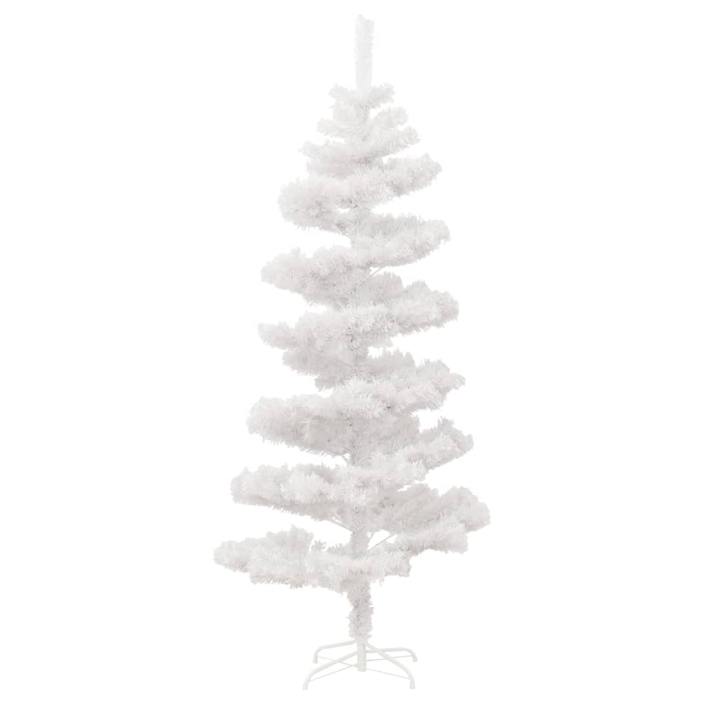Spiralno osvijetljeno božićno drvce sa stalkom bijelo 180cm PVC