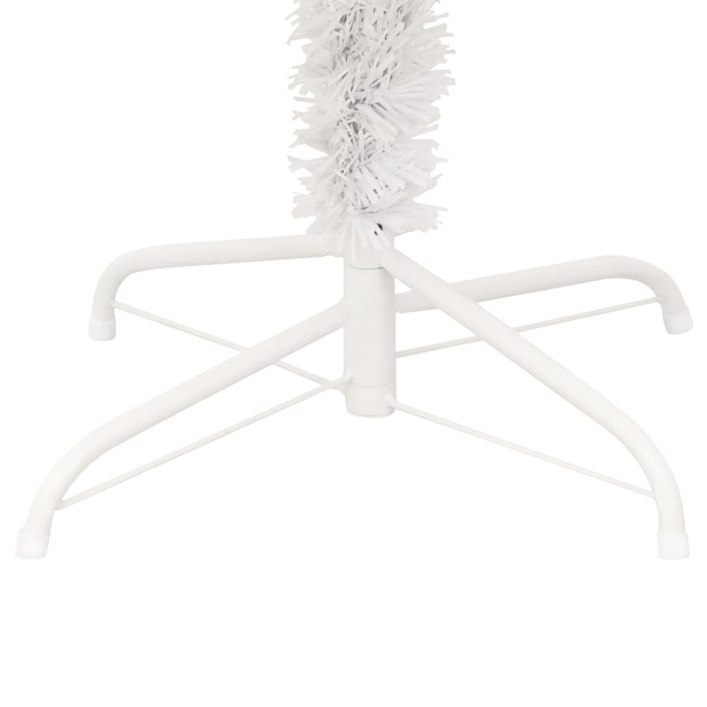 Spiralno osvijetljeno božićno drvce sa stalkom bijelo 180cm PVC