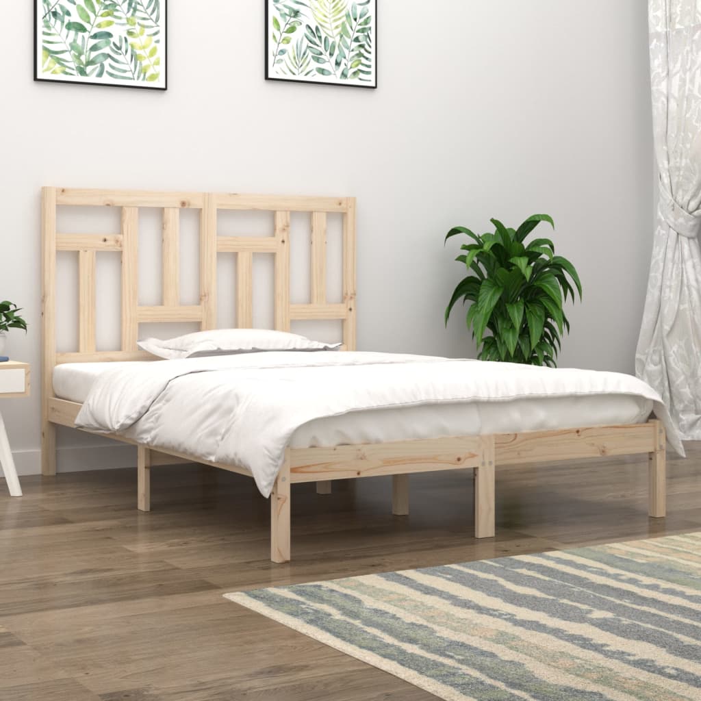 Okvir kreveta bez madraca 160 x 200 cm od masivne borovine