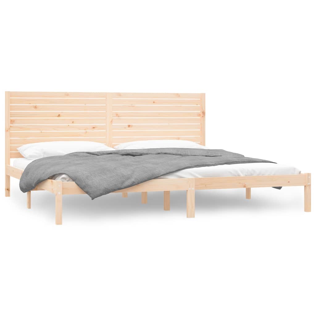 Okvir za krevet od masivnog drva 200 x 200 cm