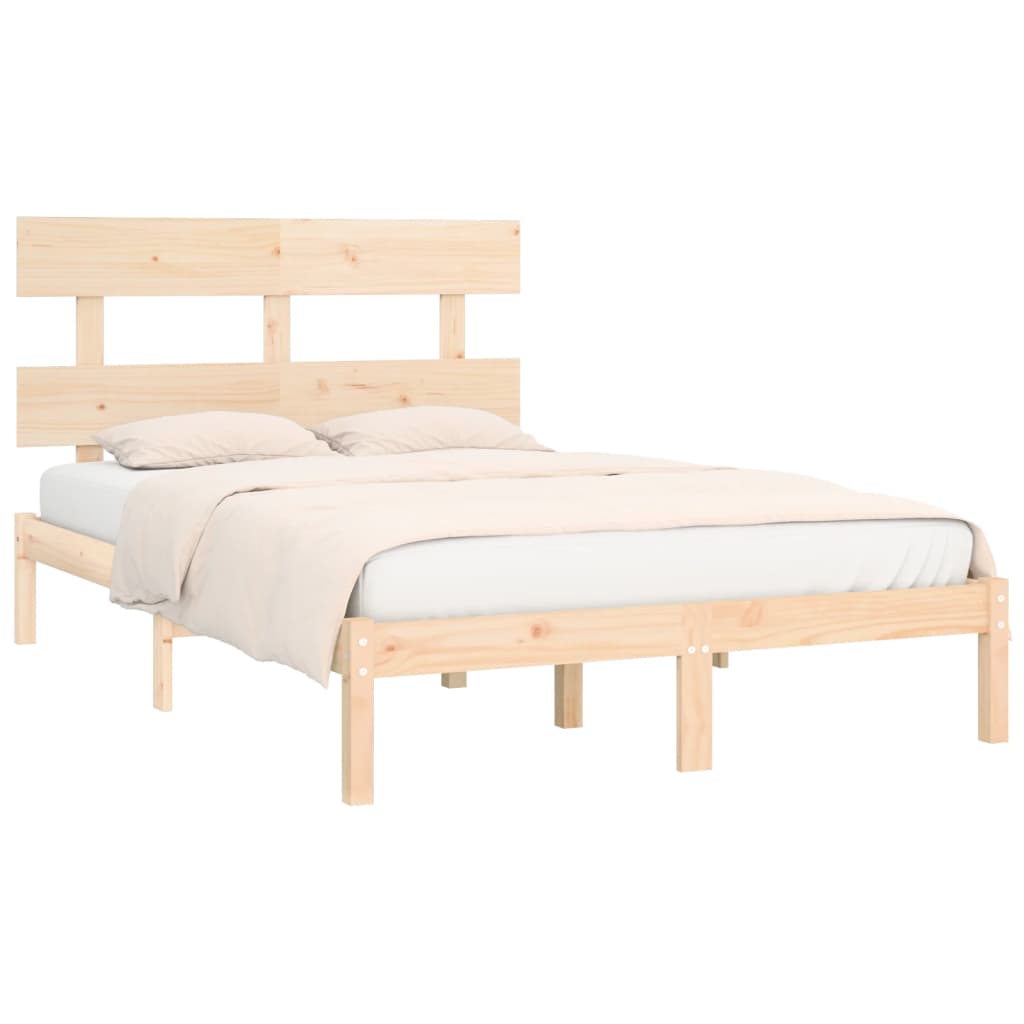 Okvir za krevet od masivnog drva 200 x 200 cm