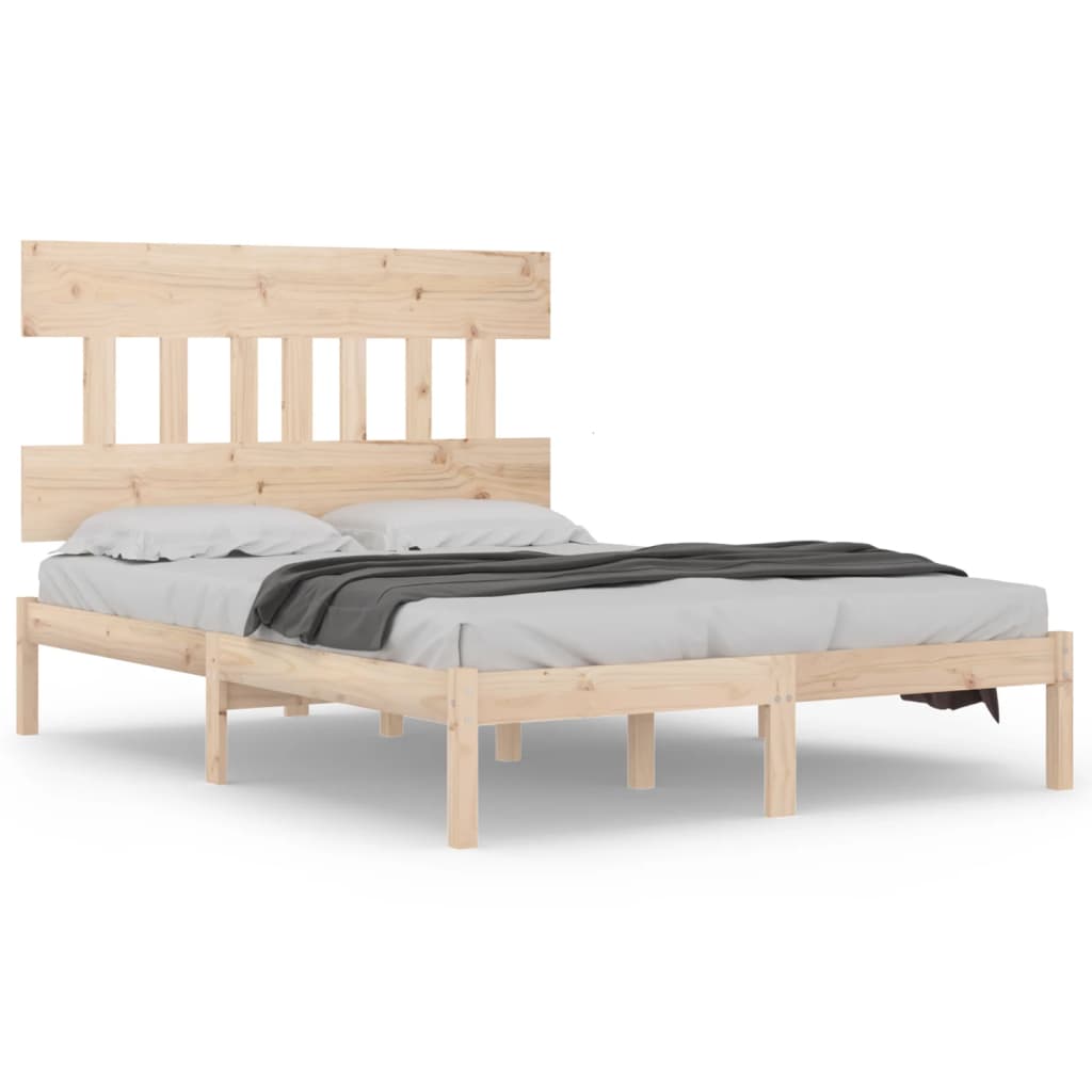 Okvir za krevet od masivnog drva 200 x 200 cm