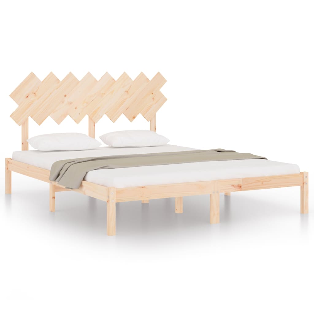 Okvir za krevet 160x200 cm od masivne borovine