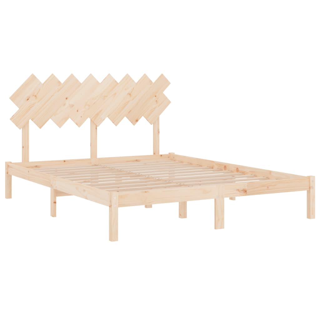 Okvir za krevet 160x200 cm od masivne borovine