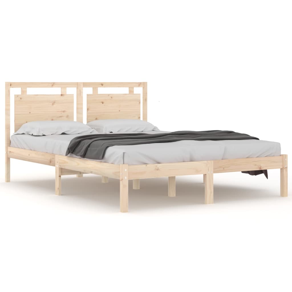 Okvir za krevet od masivnog drva 200 x 200 cm
