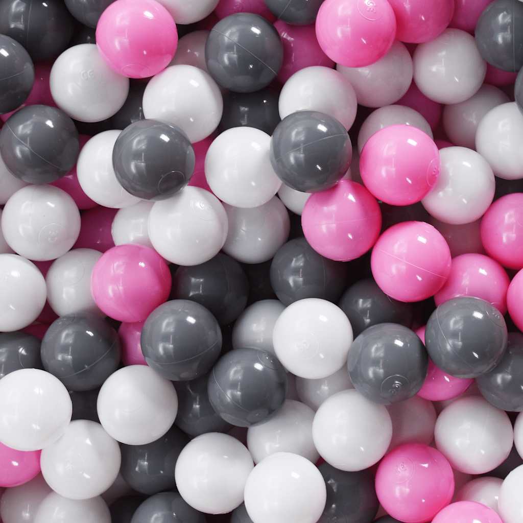 Dječji šator za igru s 250 loptica ružičasti 70 x 112 x 70 cm