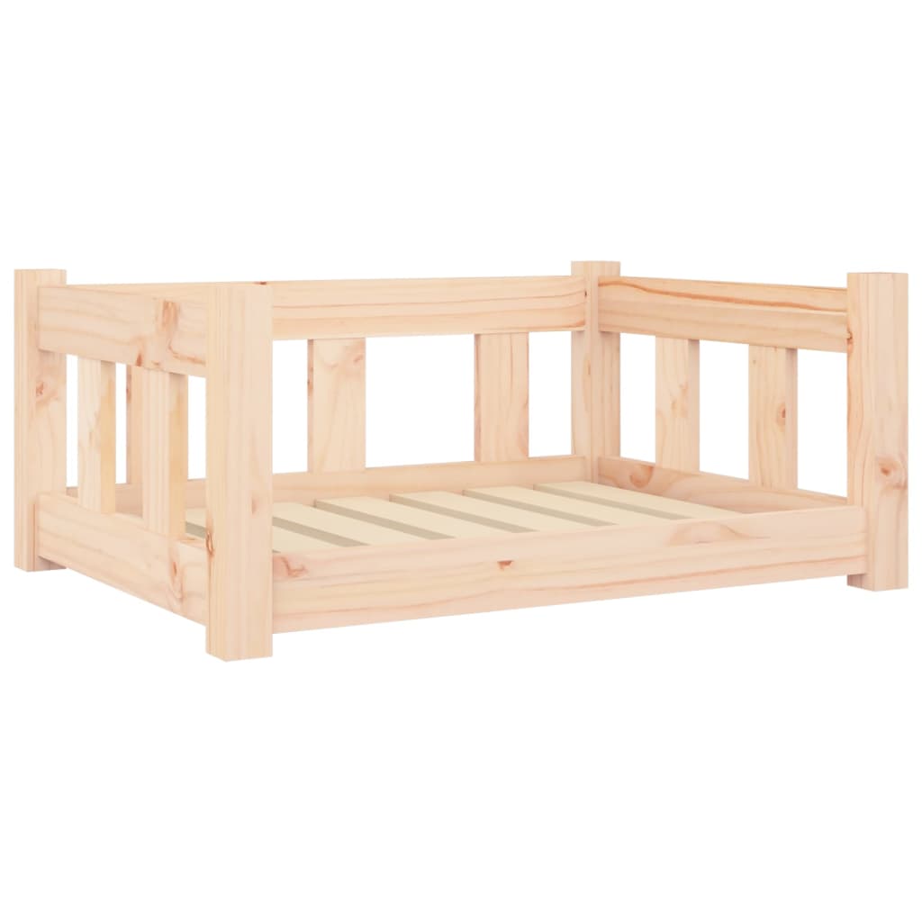 Krevet za pse 65,5 x 50,5 x 28 cm od masivne borovine