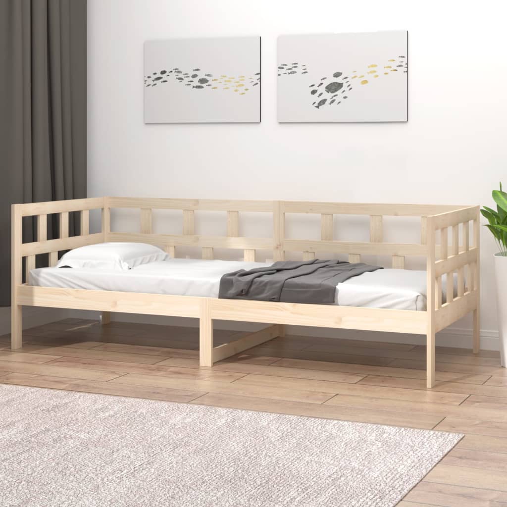 Dnevni ležaj od masivne borovine 80 x 200 cm