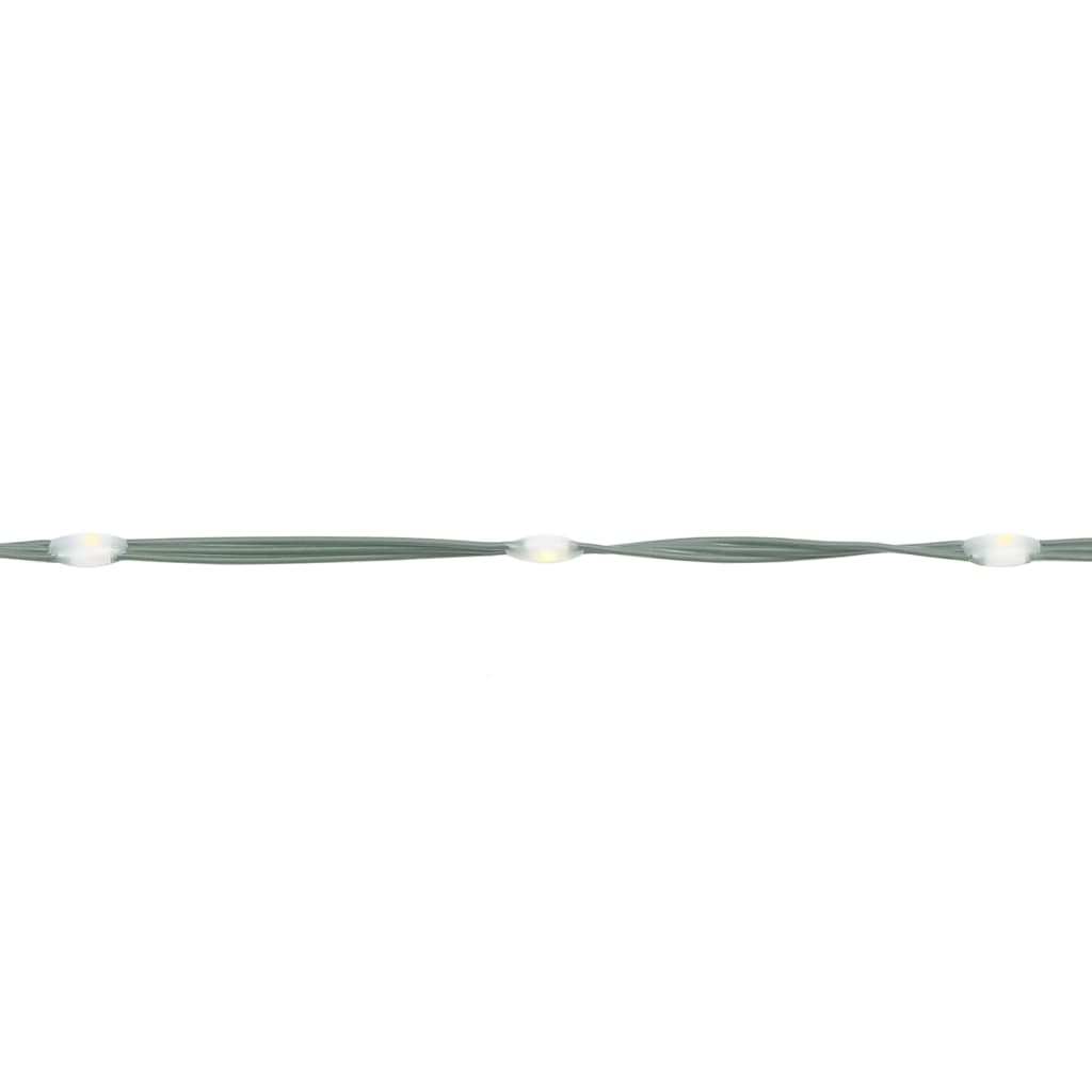 Božićno drvce na stijegu 310 LED žarulja tople bijele 300 cm