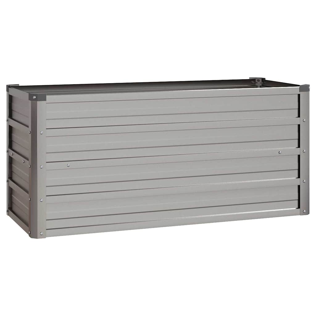 Povišena vrtna gredica boja hrđe 100 x 40 x 45 cm čelik COR-TEN