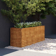 Povišena vrtna gredica 196x50x69 cm Corten čelik
