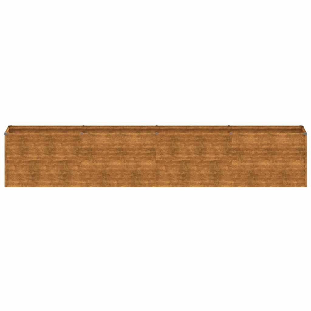 Povišena vrtna gredica 385x50x69 cm Corten čelik